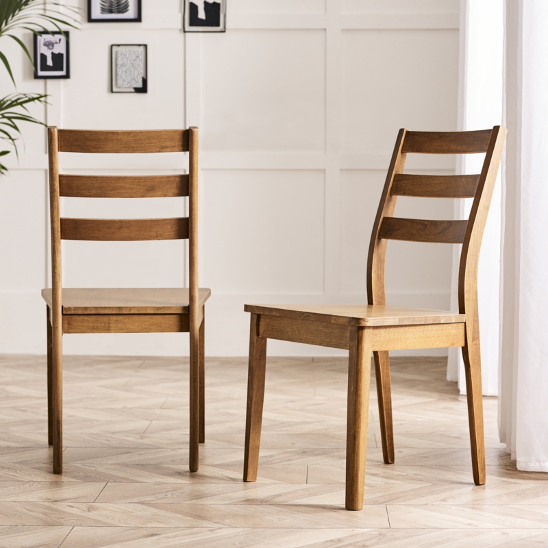 Dining Chairs Matte Black Windsor Silhouette Spindle Back