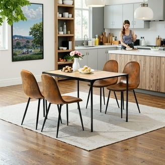 Dining Chairs Traditional Wood with Support Stretchers