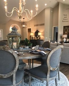 Dining Chairs Whitewashed Wood, Cream Upholstery, Fluted Legs