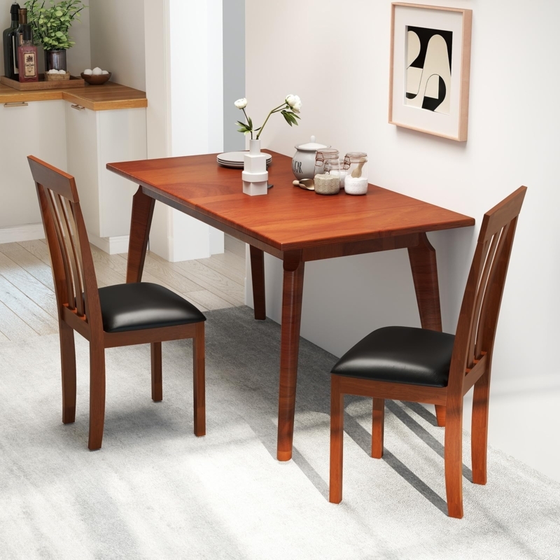 Dining Chairs with Curved Backrest & Tapered Legs, Grey