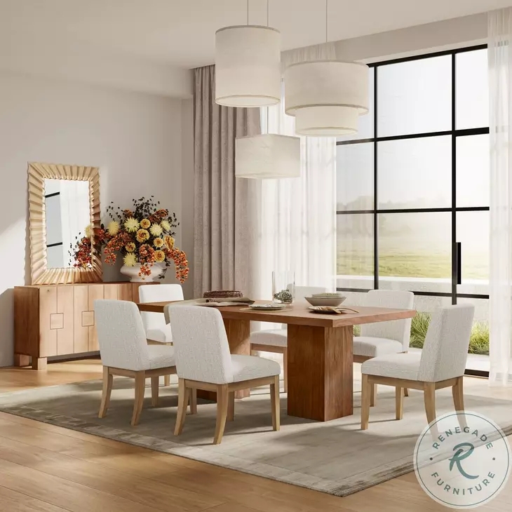 Dining Room Set Dark Espresso Finish Slat Back Chairs Traditional Style