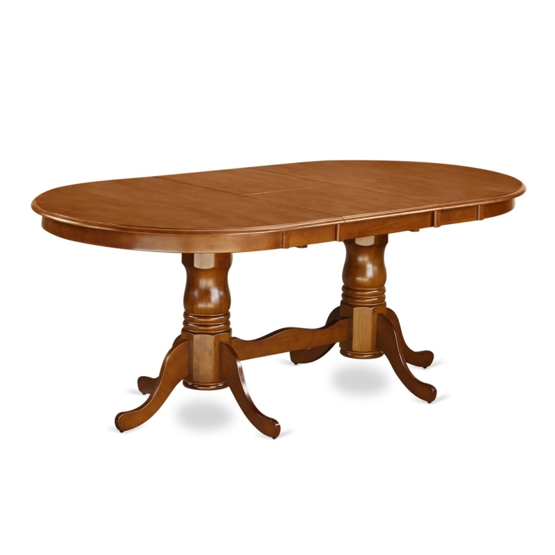 Dining Set Upholstered Back Espresso Finish Beige Seats Transitional
