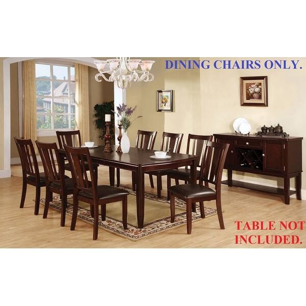 Dining Side Chairs with Box Stretcher Base, Ladder Back