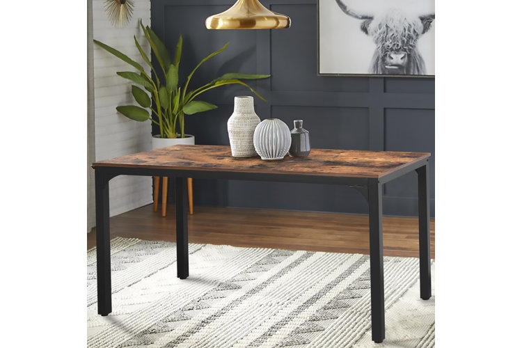 Dining Table Modern Farmhouse Spindle Chairs Dome Shade