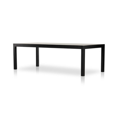 Dining Table Round Wood Thick Pedestal Base Transitional Contemporary
