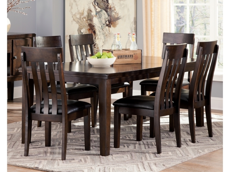 Dining Table Thick Block Legs Dark Espresso Finish Thick Apron