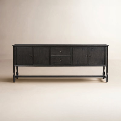 Farmhouse Sideboard featuring Chevron Door Pattern and Matte Finish
