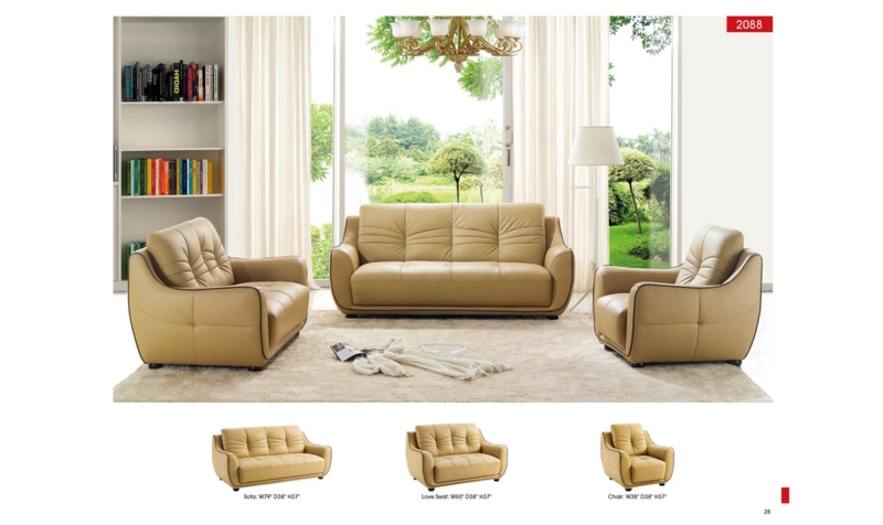 Loveseat Bright White Leather Diamond Tufting Modern Glam Metal Legs