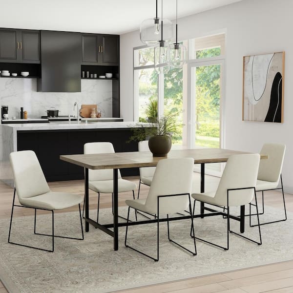 Minimalist Curved Back Contemporary Dining Chairs