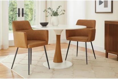 Modern Dining Chair Curved Silhouette Black Legs