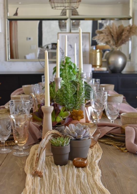 Place Setting featuring Layered Cream Ceramics with Beaded Rim Detail