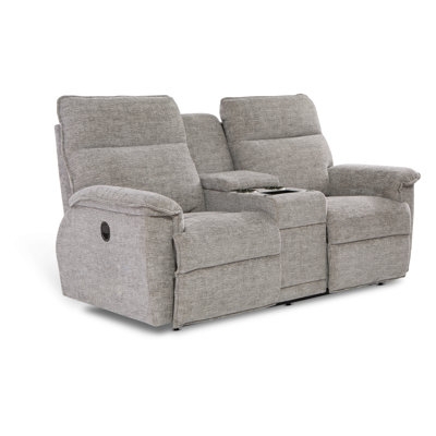Reclining Loveseat Overstuffed Console Home Theater Seating