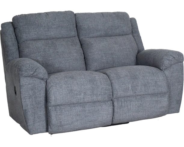 Reclining Loveseat Traditional Manual Sand Fabric