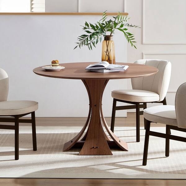Scandinavian Dining Chairs Curved Shell Back Light Wood Beige Seat