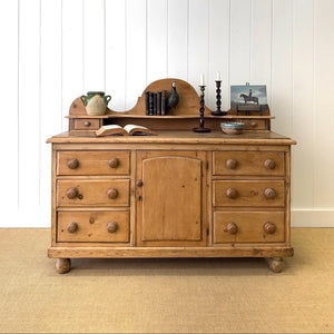 Sideboard Dark Espresso Wood Two Drawers Recessed Panels Antique