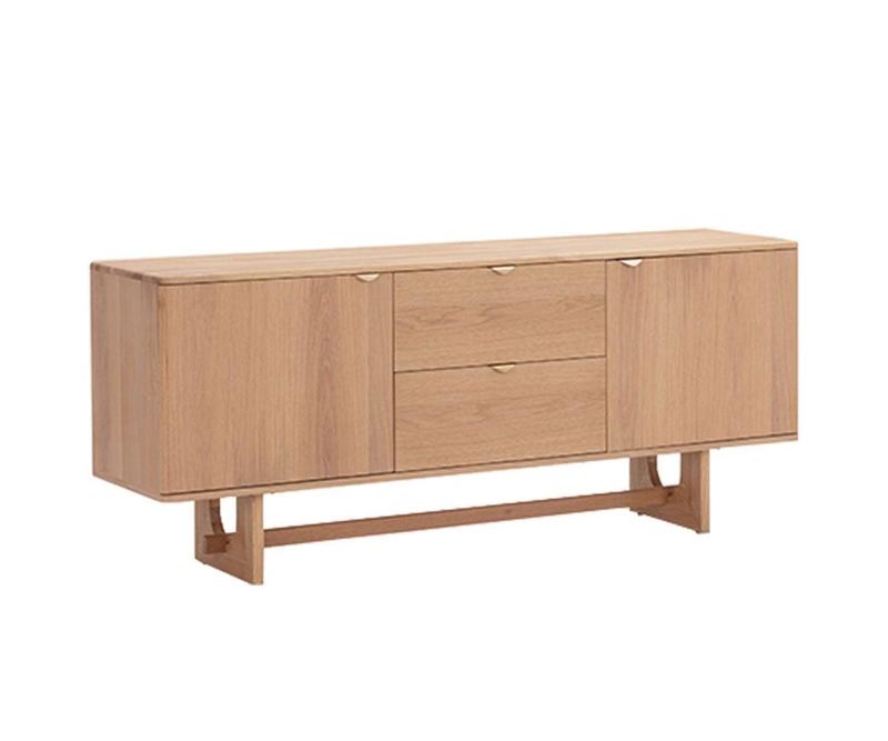 Sideboard Scandinavian Style Dining Storage Four Door Silhouette