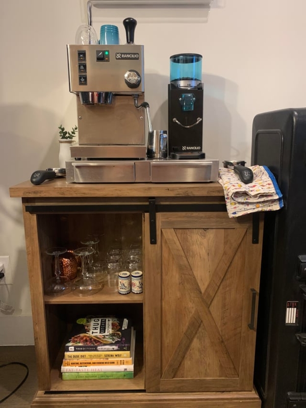 Teal Kitchen Cart, Industrial Three-Tier Utility, Caster Wheels