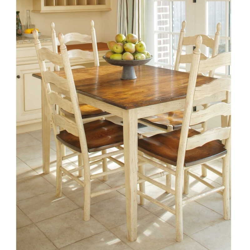 Traditional Ladderback Dining Chair Turned Legs