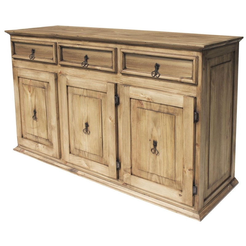 Wood Sideboard With Drawers - Classic Home Sideboard