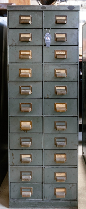 Accent Cabinet Multi Drawer Distressed Teal Finish Vintage