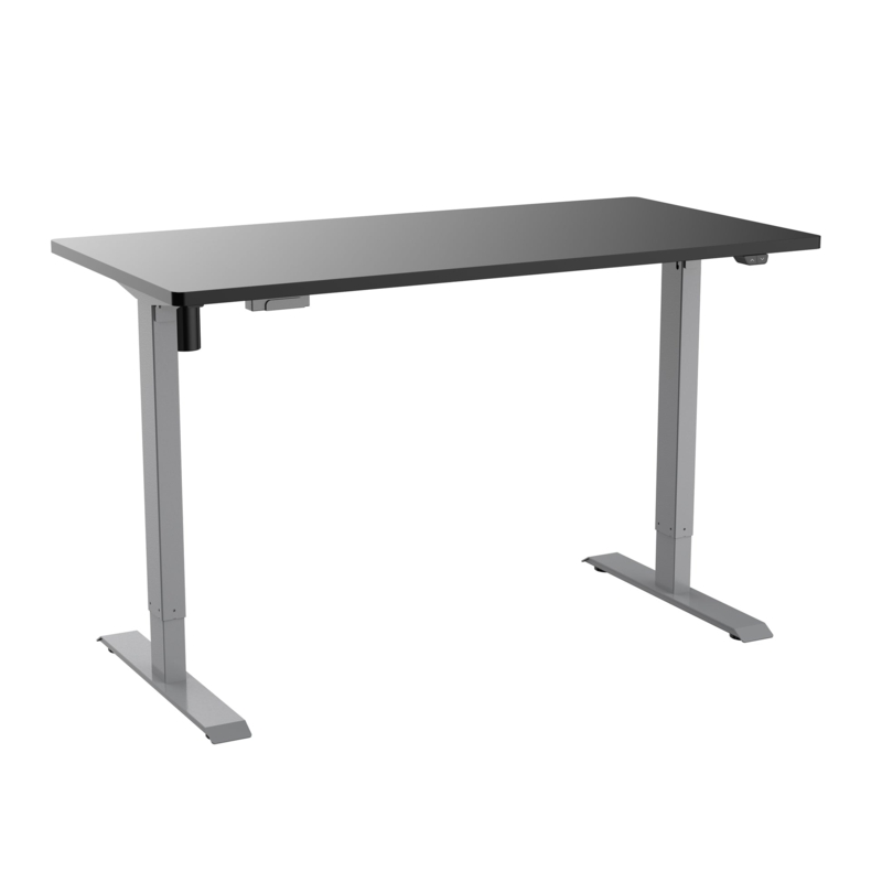 Adjustable Laptop Desk Split Top Rolling Mobile Base