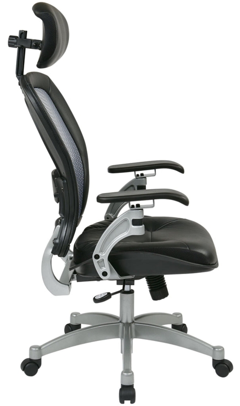 Airgrid Mesh Ergonomic Office Chair Thick Padded Seat Professional