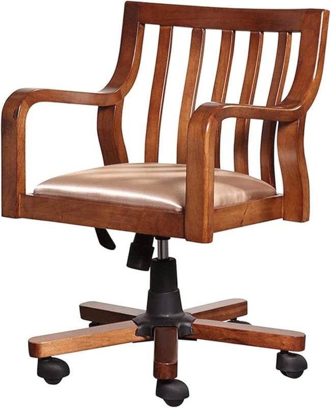 Bentwood Office Chair Curved Silhouette Mid Century Modern Desk Seating