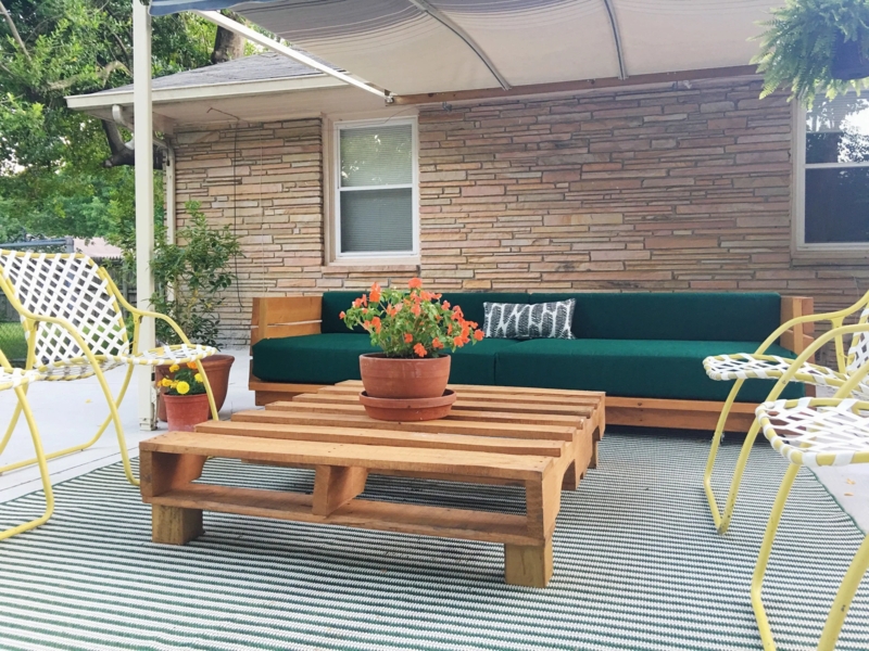 Coffee Table Low Profile, DIY Pallet Construction Ideas