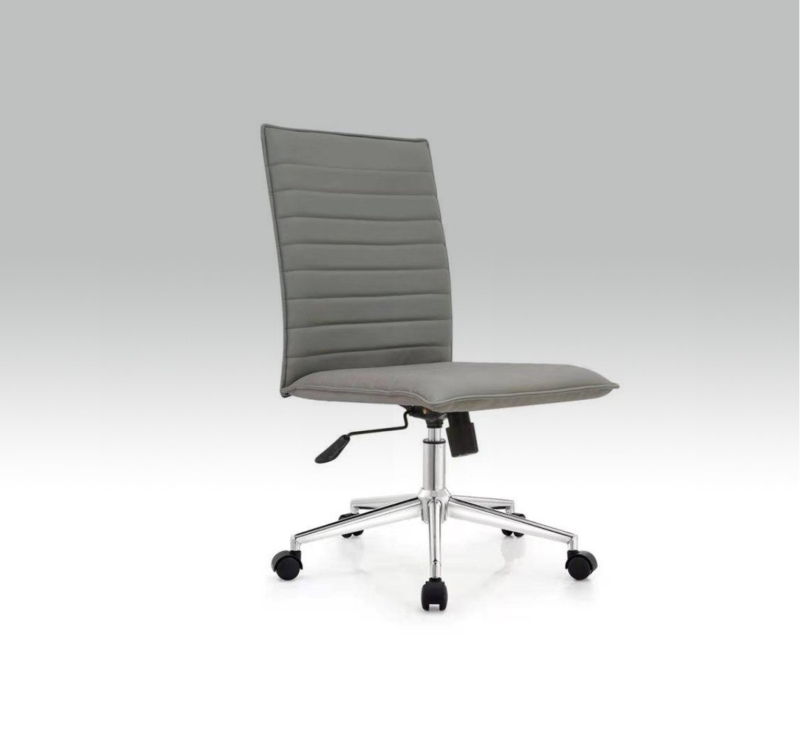 Desk Chair Compact Silhouette Five Star Base Casters Textured