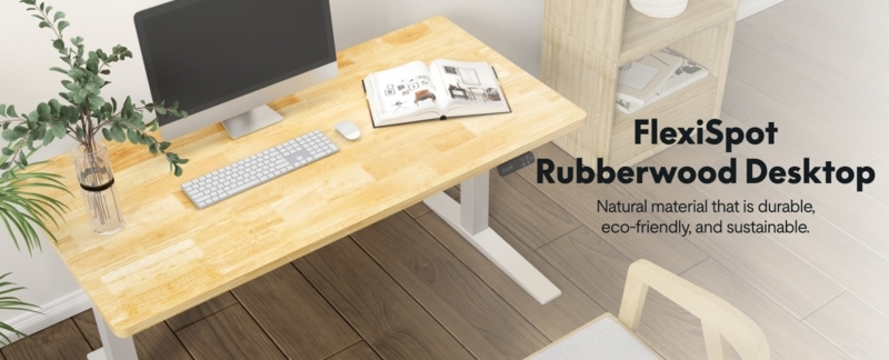 Desktop Integrated Mesh Tray Rounded Corners Light Wood Cable Management