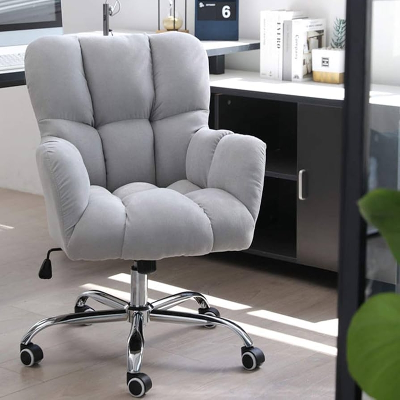 Ergonomic Office Chair Upholstery Integrated Arms Lumbar Support