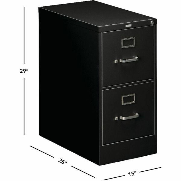 File Cabinet Black Vertical Form Label Holders Utilitarian