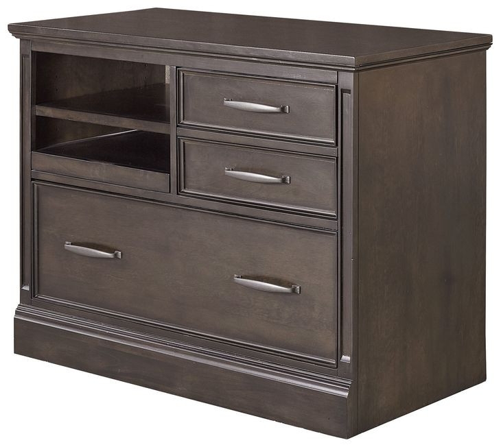 File Cabinet, Framed Drawer Fronts, Lateral Design, Two Drawer Lateral