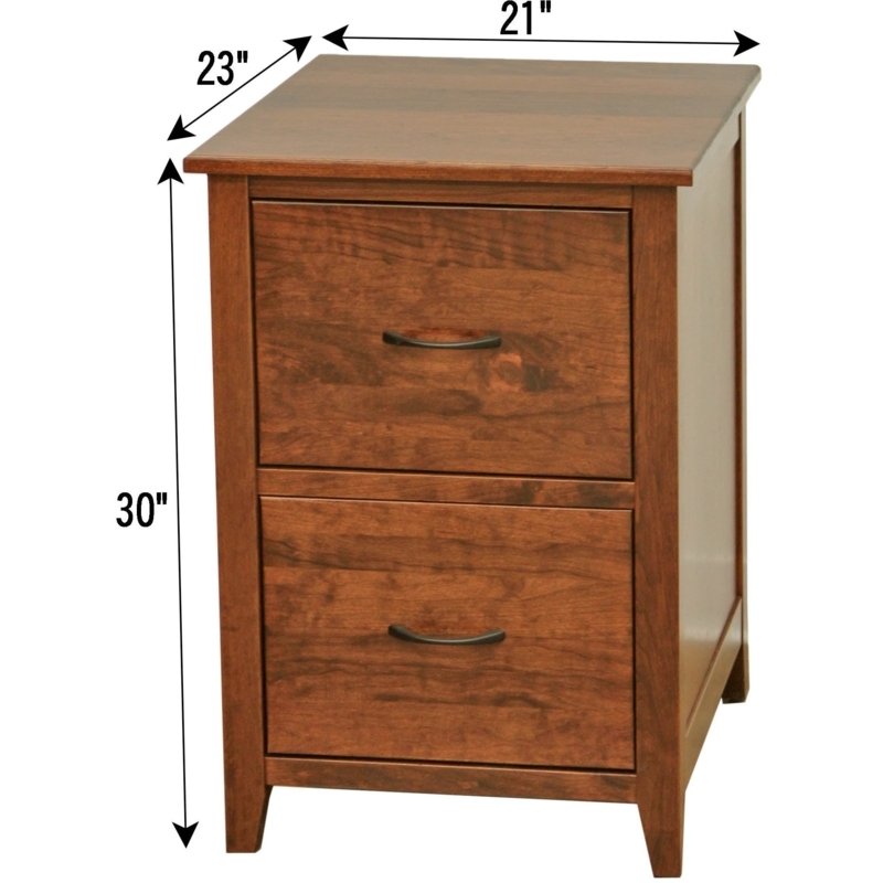 File Cabinet Golden Brown Wood Paneled Fronts Transitional Storage