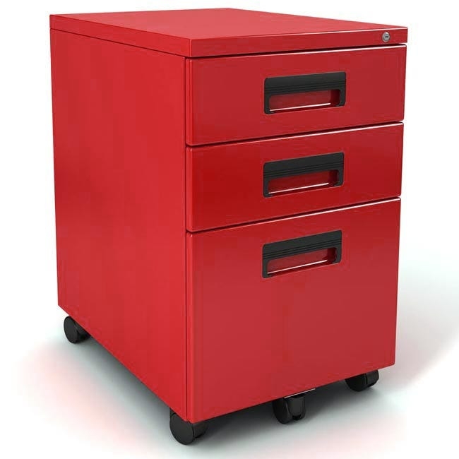 File Cabinet Integrated Seat Mobile File Cabinet With Seat
