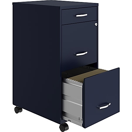 File Cabinet Navy Blue Finish Navy Blue Vertical File Cabinet