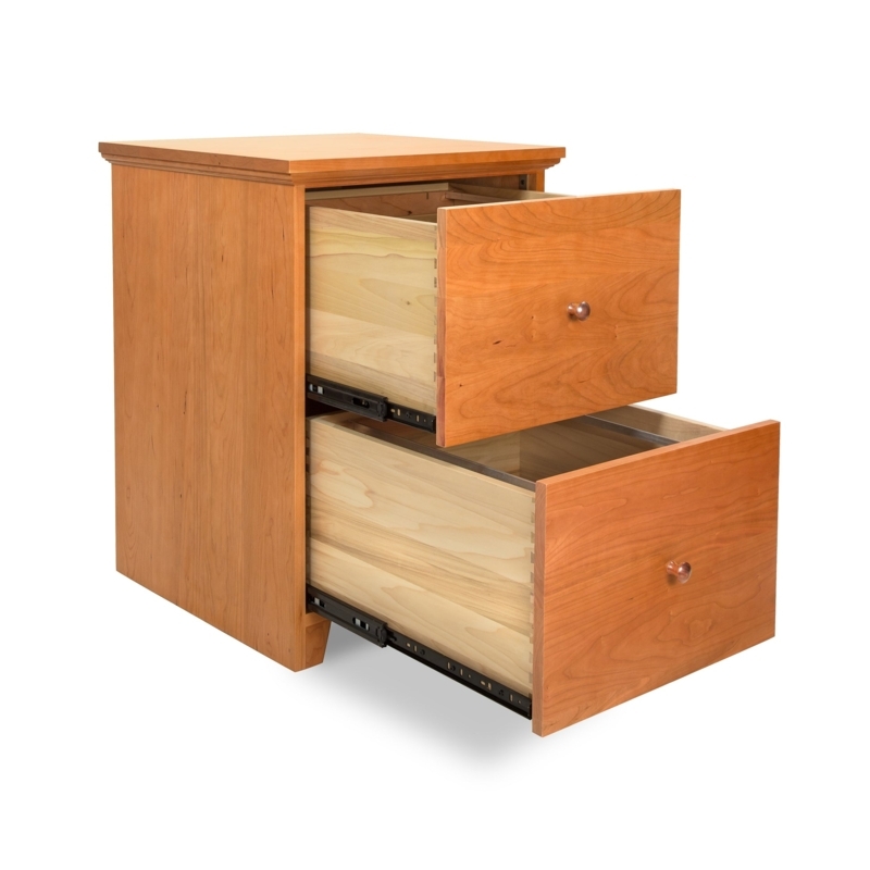 File Cabinet Shaker Style Wood Knobs Traditional Office Storage