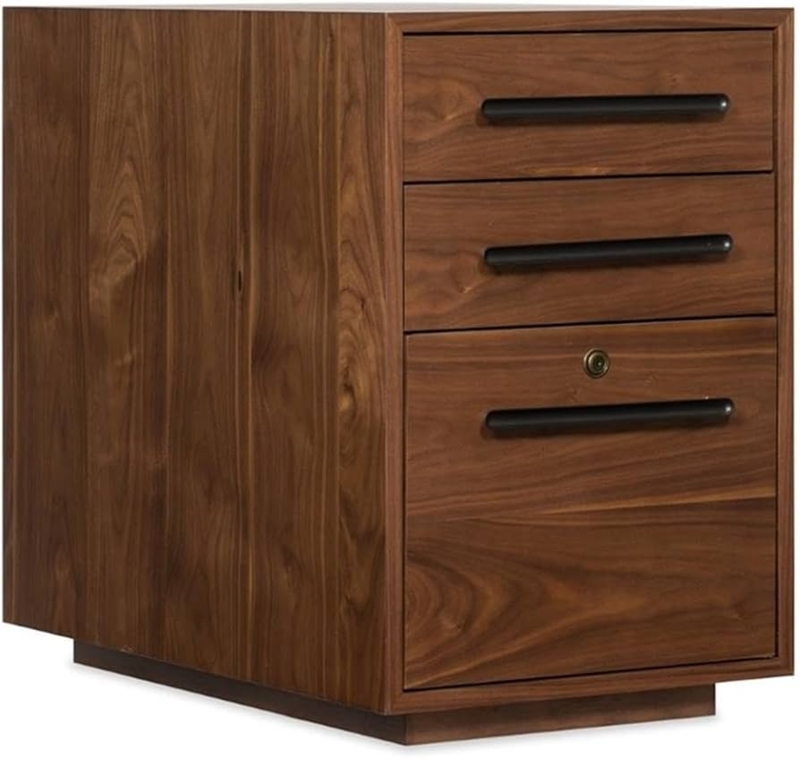 File Cabinet, Splayed Legs, Locking Drawer, Mid-Century Modern Storage