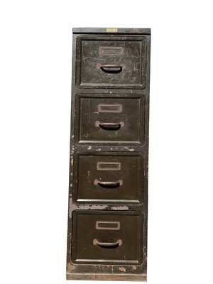 Filing Cabinet Thirty Drawers 1930s Industrial Aesthetic Metal