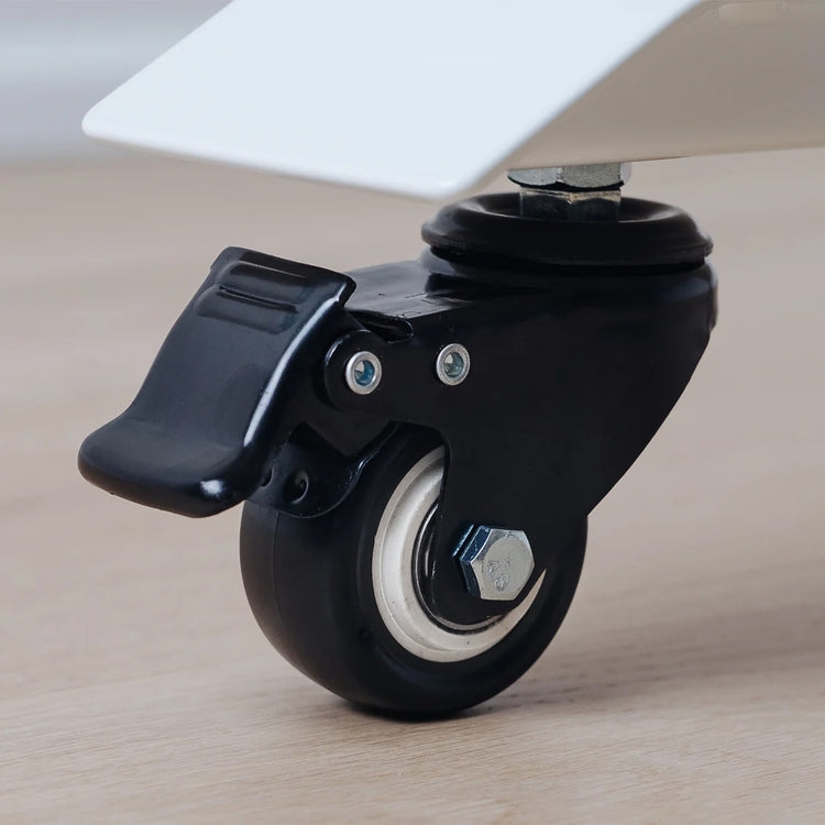 Furniture Caster Lockable Matte Finish Heavy Duty Desk Wheels