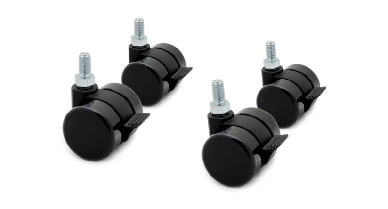 Furniture Casters Industrial Swivel Locking Brake Threaded Stem