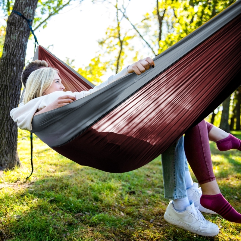 Hammock Baby Blue Portable Travel Size Lightweight Hiking Gear