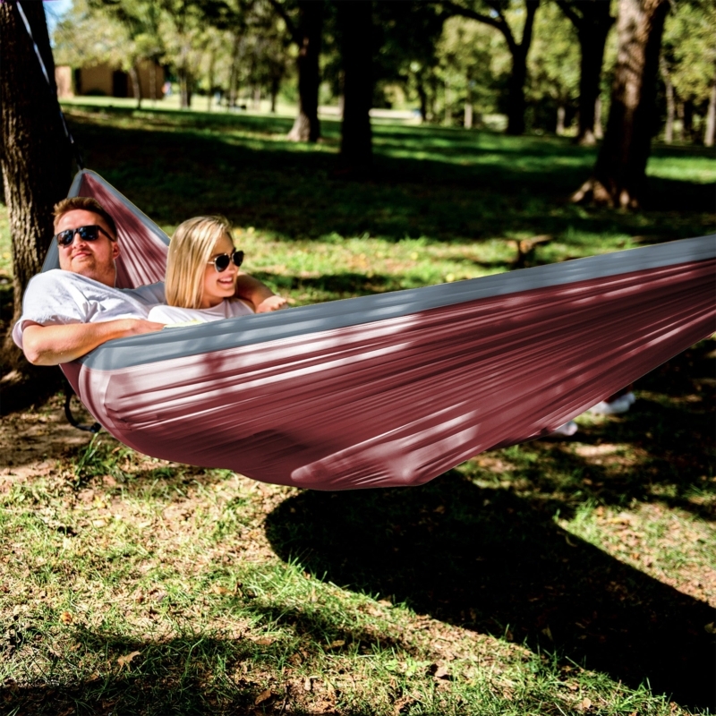 Hammock Baby Blue Tree Straps Moss Covered Forest Relaxation Gear