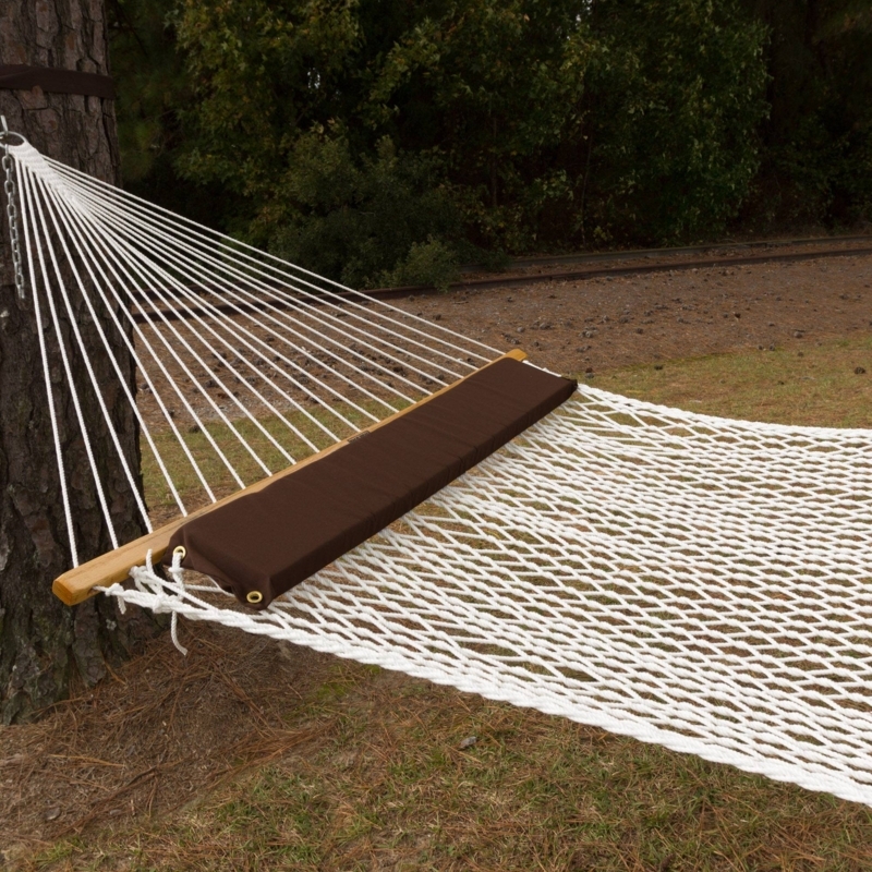 Hammock Mocha Palette Quick Dry Fabric Tri-Beam Stand Spreader Bars