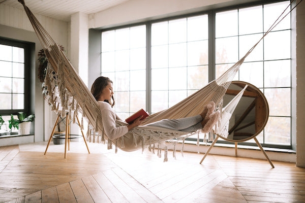 Hammock Triangular Multi-Point Suspension, Vibrant Neon
