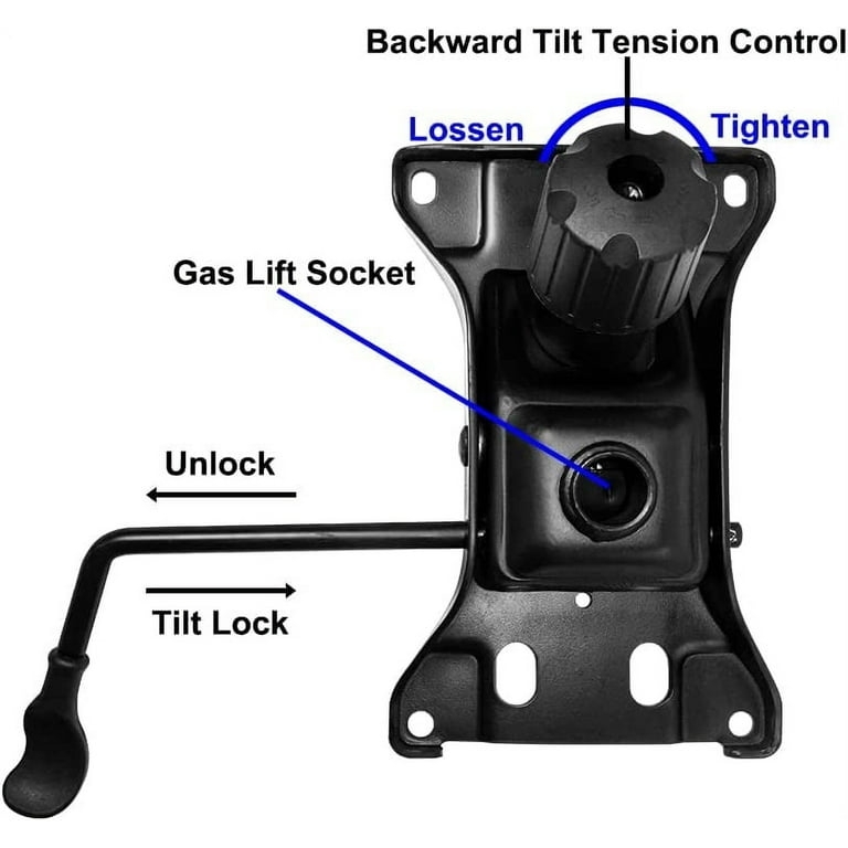 Heavy Duty Office Chair Tilt Mechanism with High Load Capacity and Knob