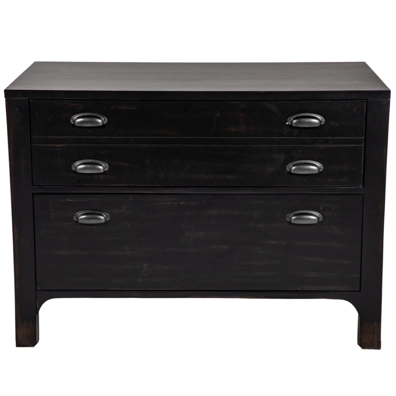 Lateral File Cabinet Decorative Moldings Bracket Feet Classic Storage