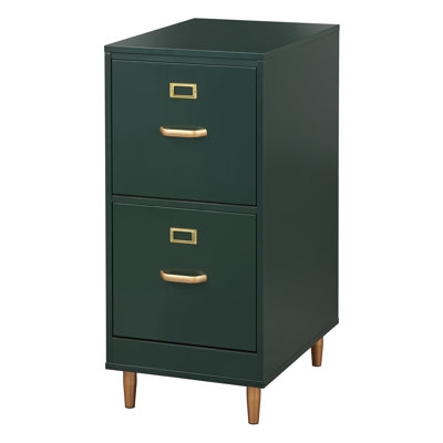 Light Oak Storage Unit with Silver Bar Pulls