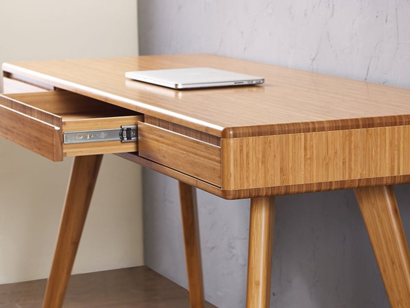 Mid-Century Modern Writing Desk with Slim Profile