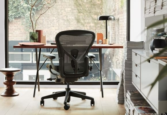 Modern Wood Shell Task Chair with Black Upholstery Ergonomic Design